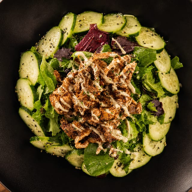 Soft Shell Crab Salad.