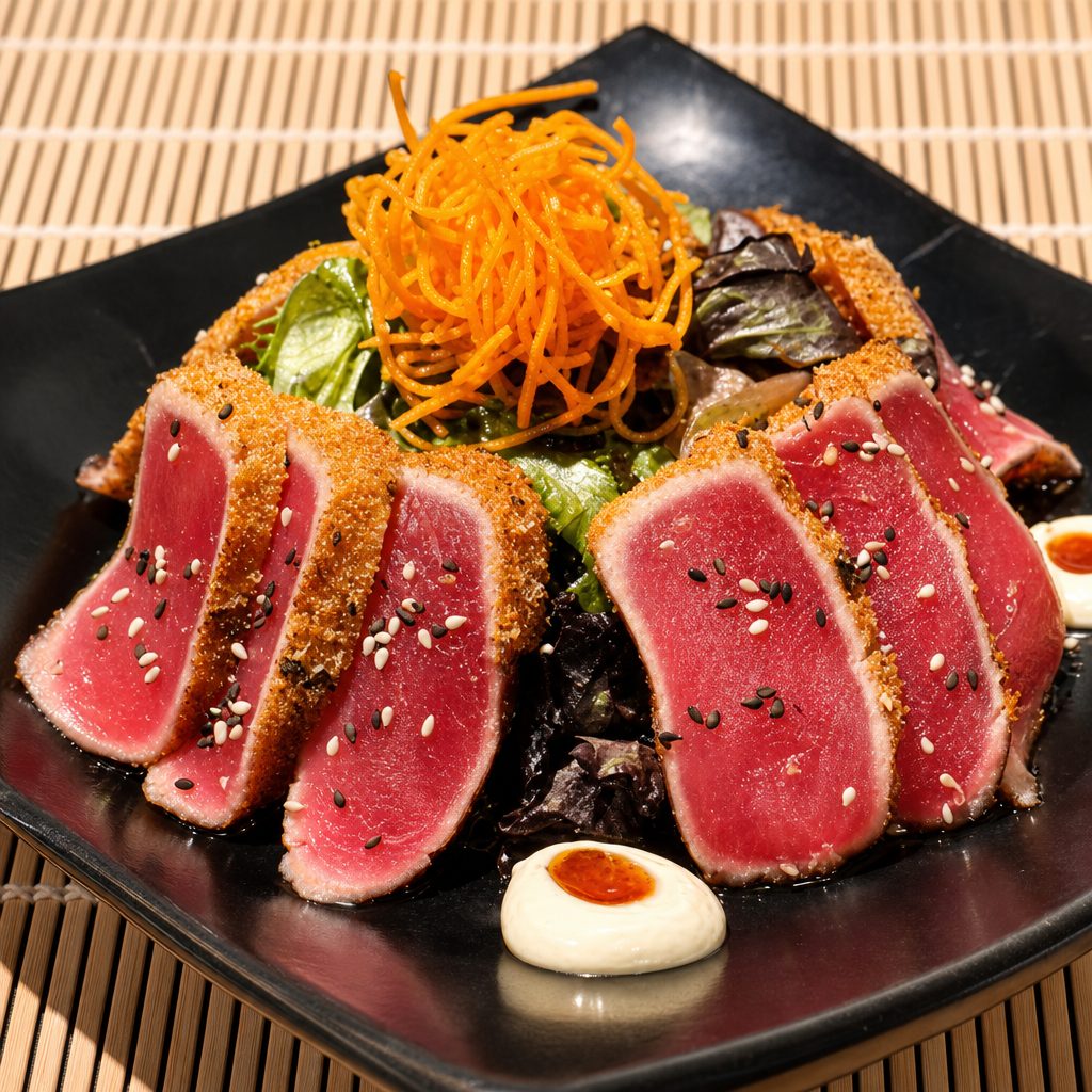 Seared Tuna Tataki.
