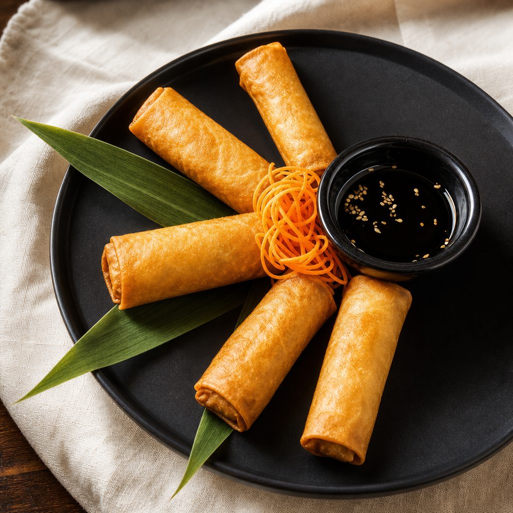 Veggie Spring Rolls.