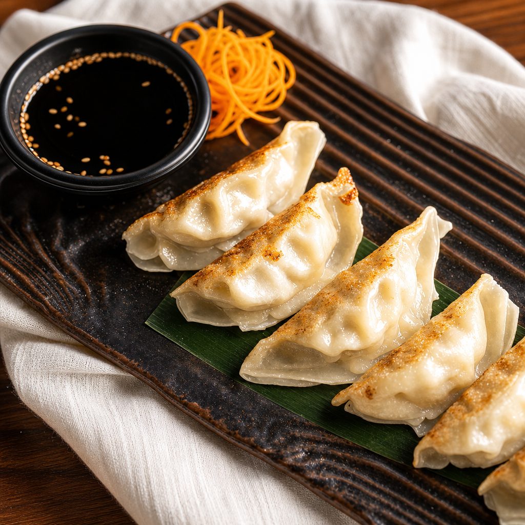 Vegetable Pot Stickers.