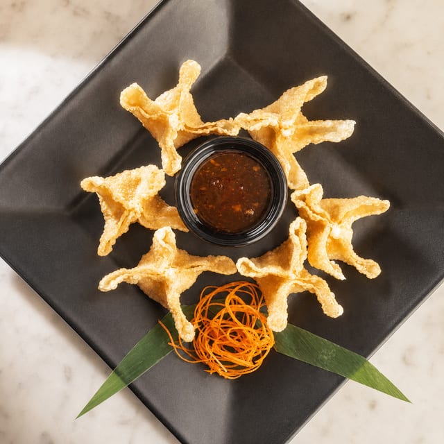 Crispy Crab Wontons.