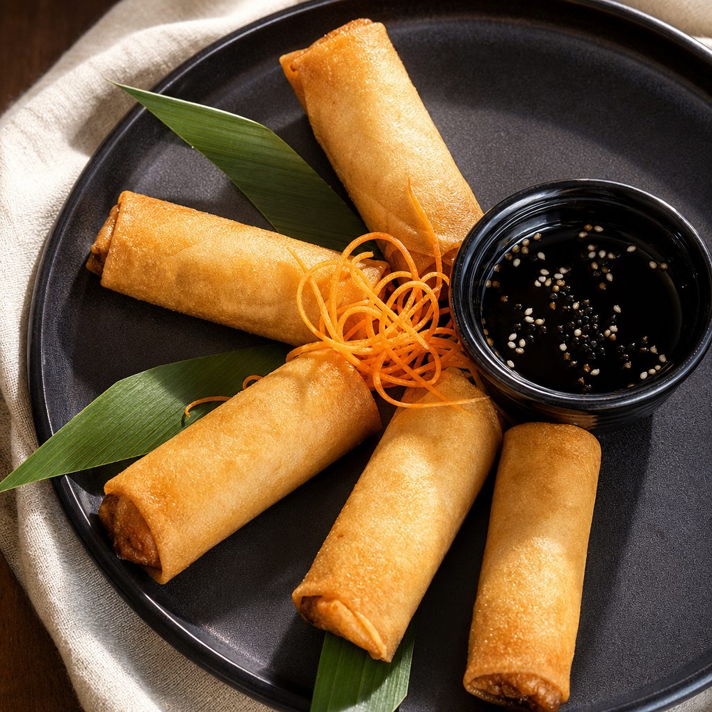 Veggie Spring Rolls.