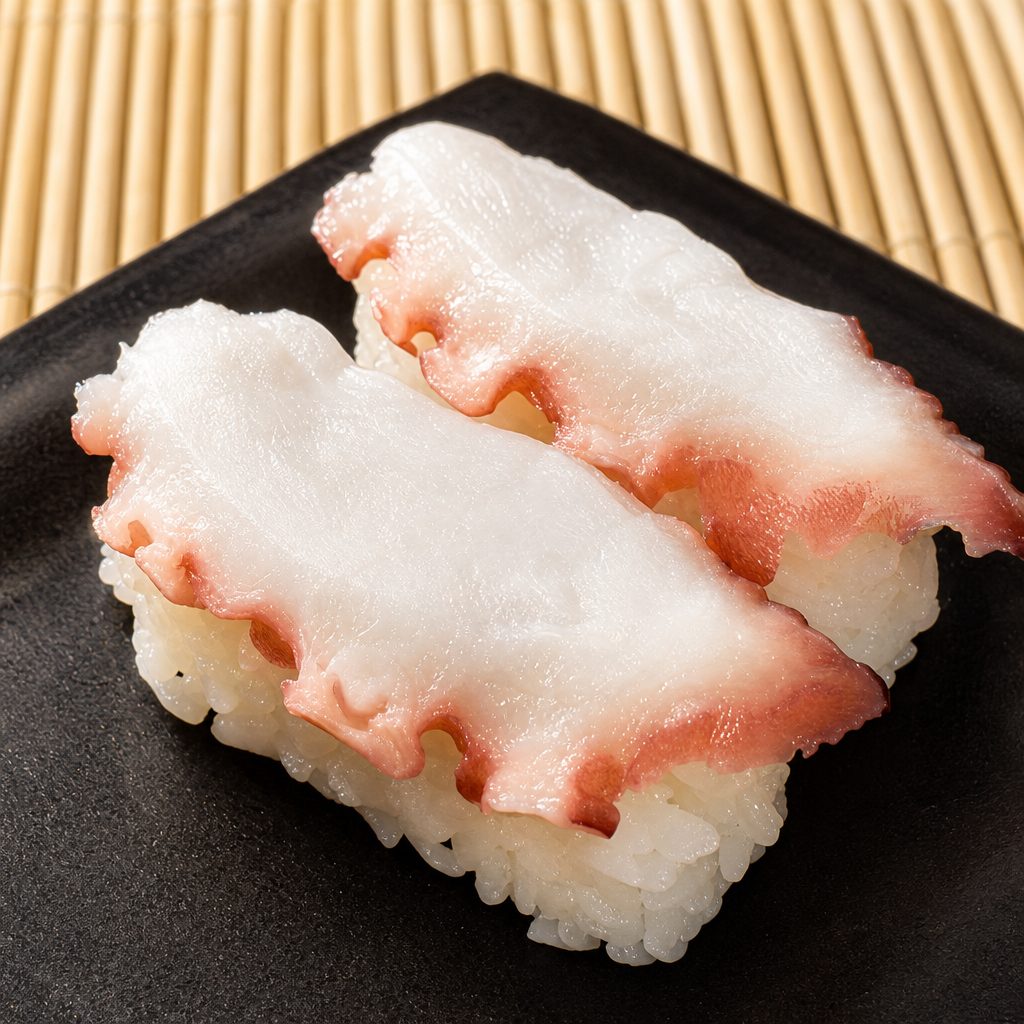 Tako/Spicy Tako Nigiri.