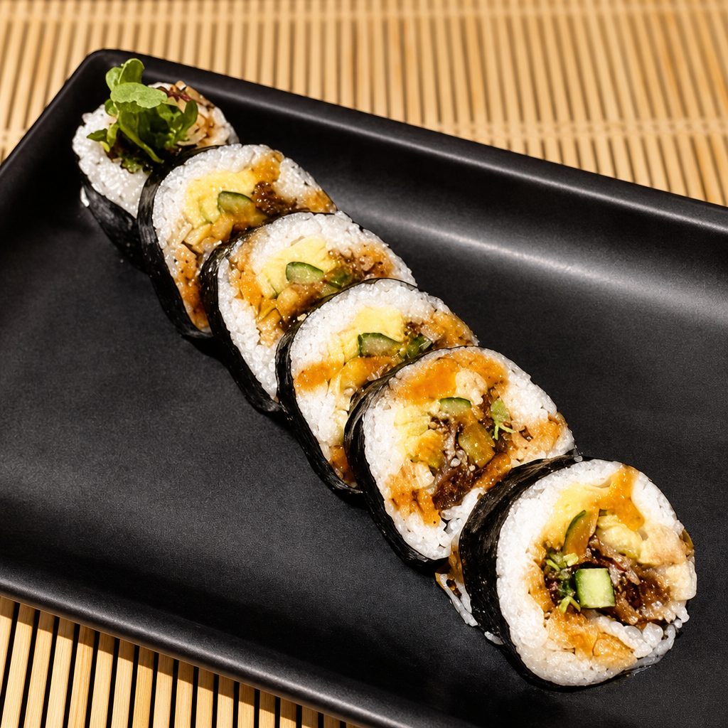 Salmon Skin Roll.