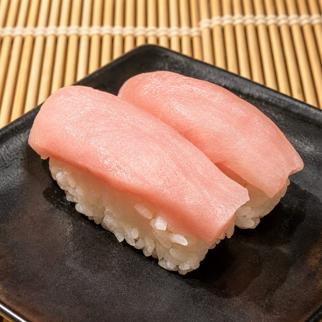 Shiro Maguro Nigiri.