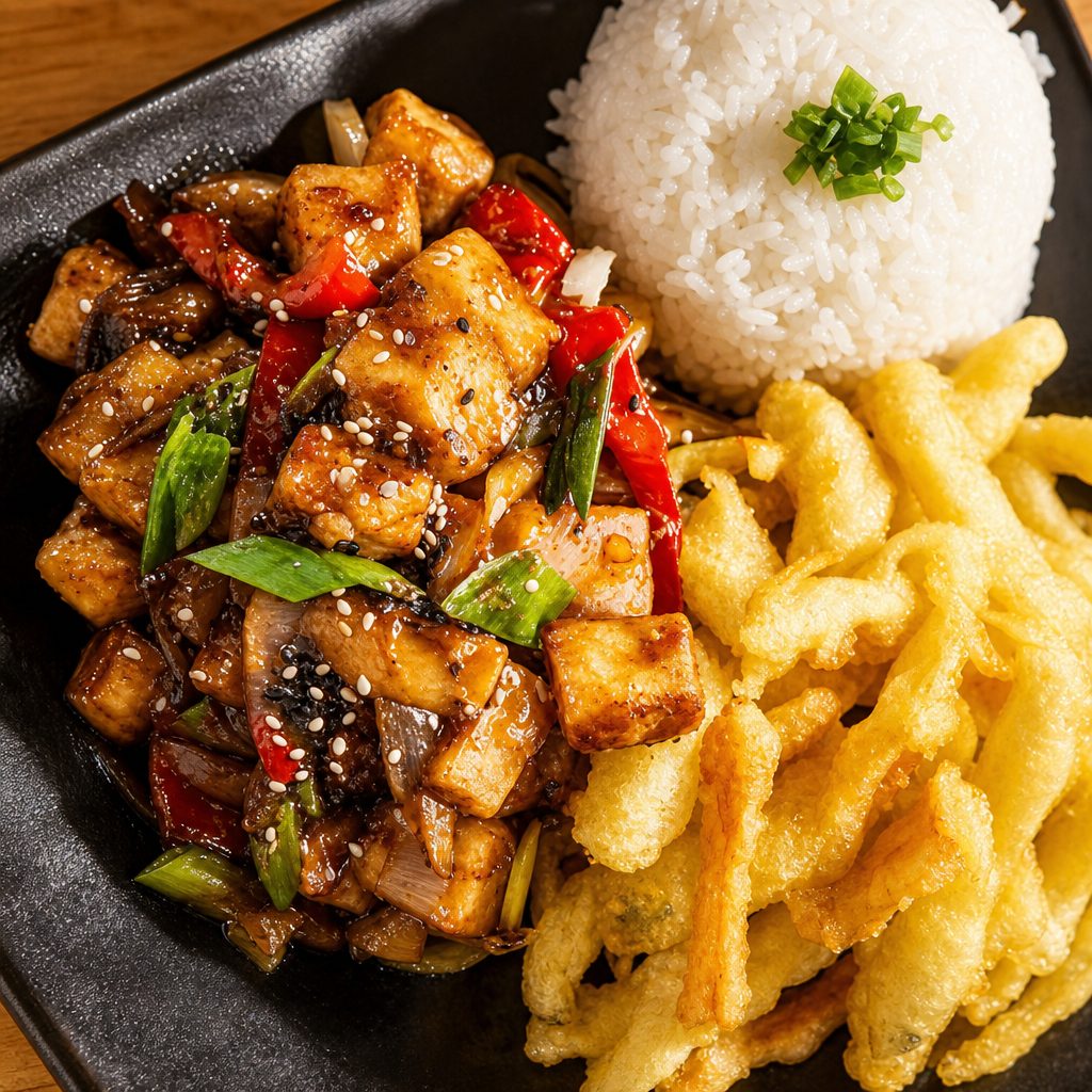 Ginger Tofu.
