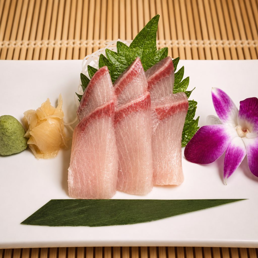 Hamachi Sashimi.