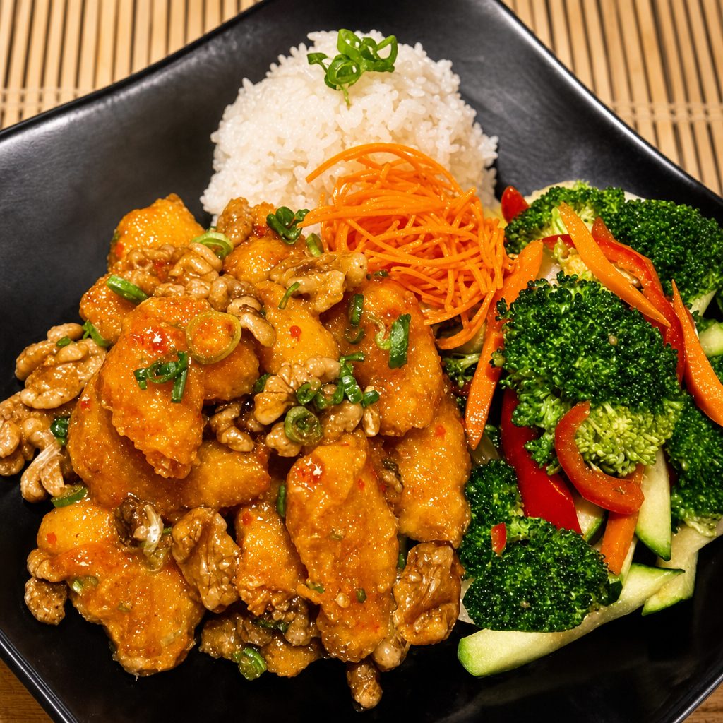 Honey Walnut Shrimp.
