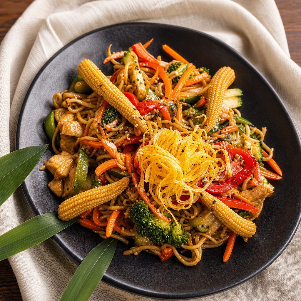 Happy Sumo Yaki-Soba.