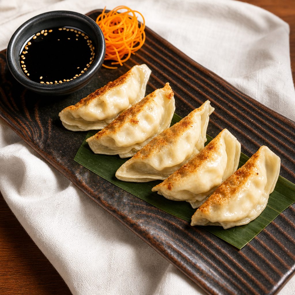 Vegetable Pot Stickers.