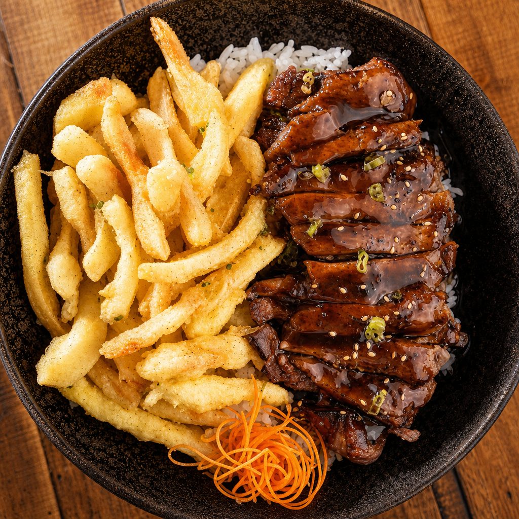 Teriyaki Beef Bowl.