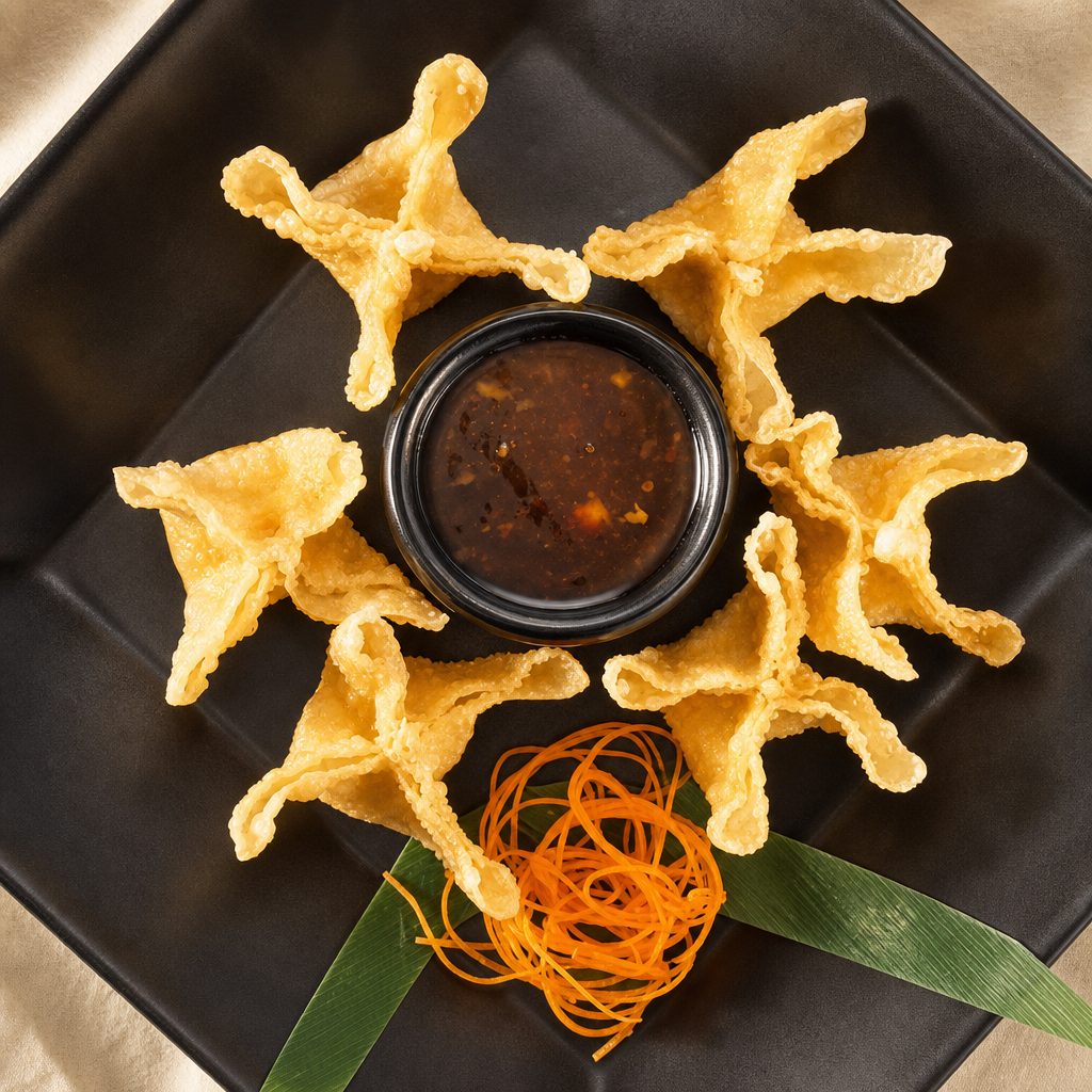 Crispy Crab Wontons.