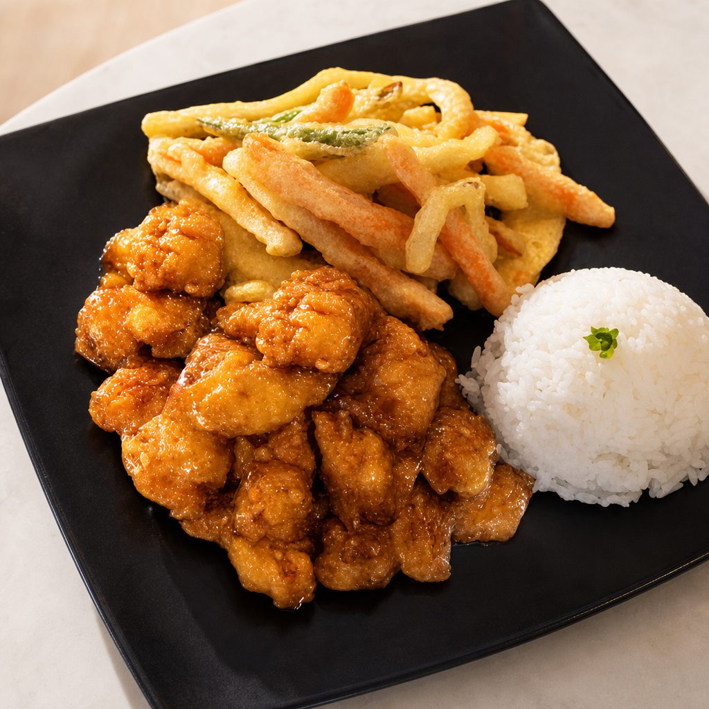 Sumo's Orange Chicken.