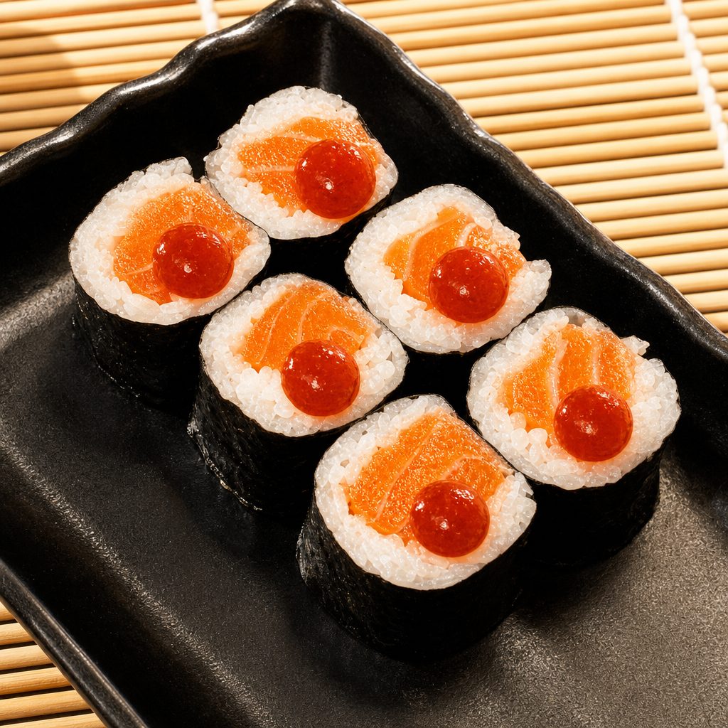 Spicy Salmon Roll.