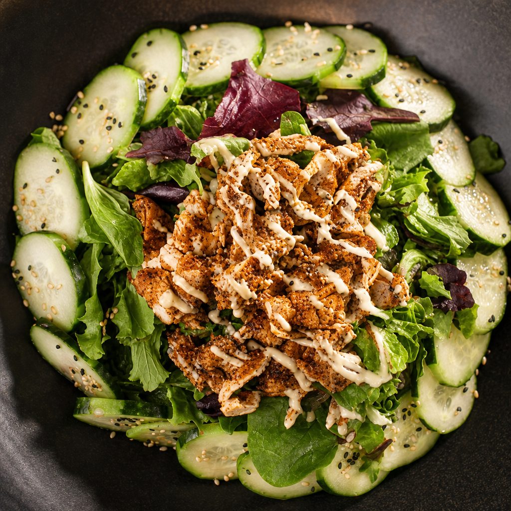 Soft Shell Crab Salad.