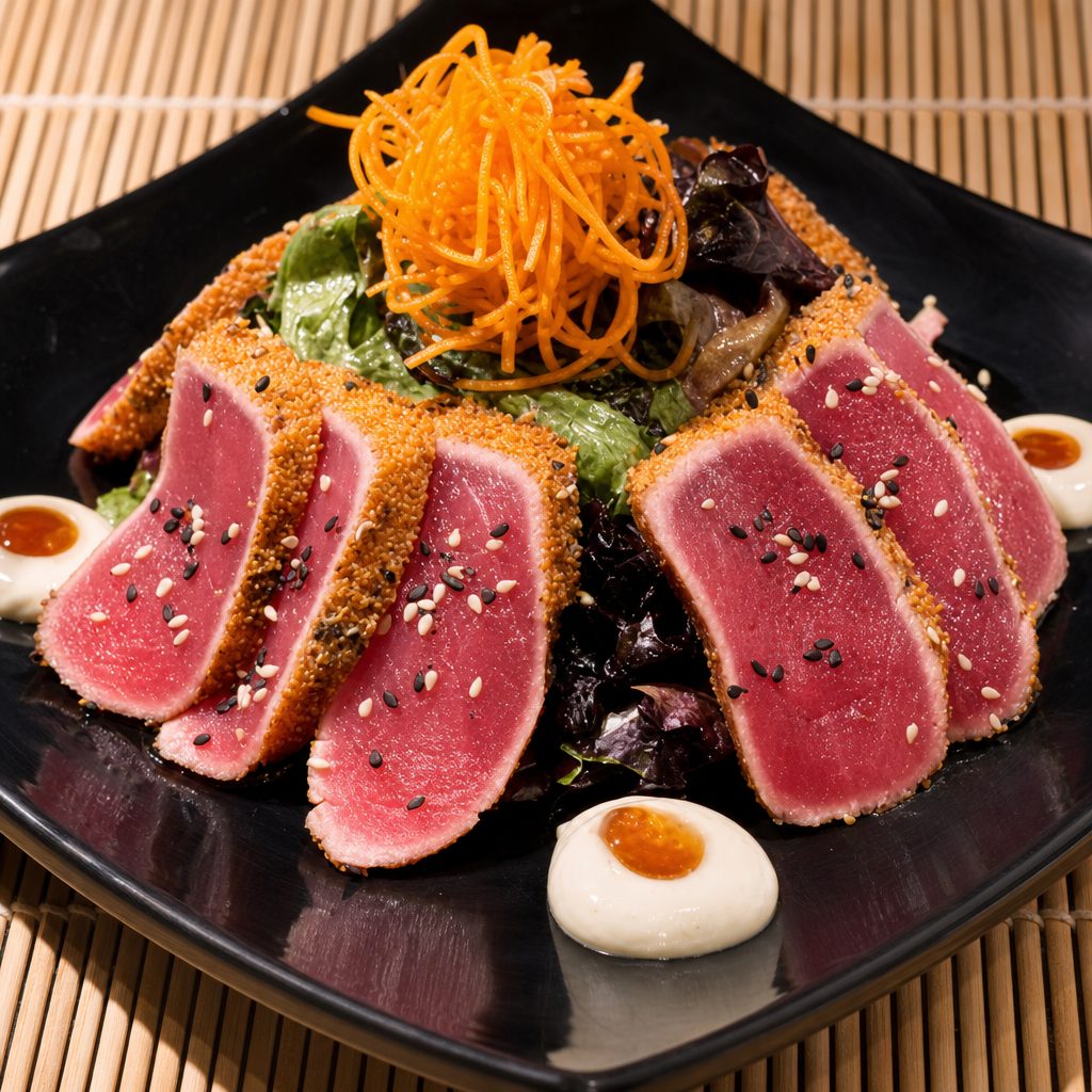 Seared Tuna Tataki.