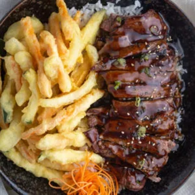 Teriyaki Beef Bowl.