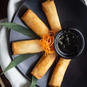 Veggie Spring Rolls.