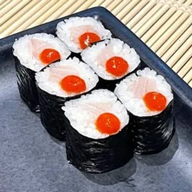 Spicy Hamachi Roll.