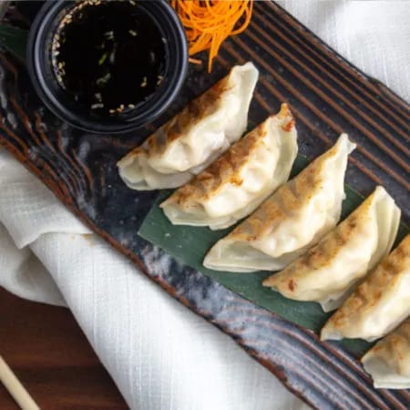 Vegetable Pot Stickers.