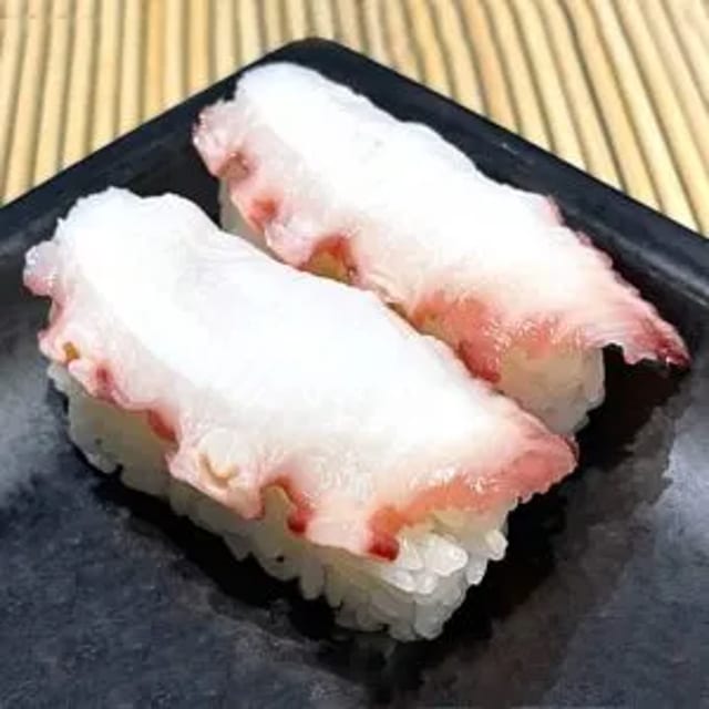 Tako/Spicy Tako Nigiri.