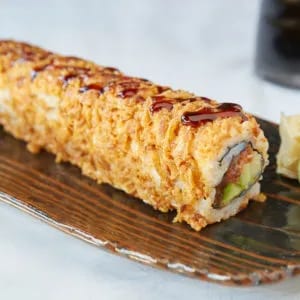 Spicy Tuna Crunch Roll.